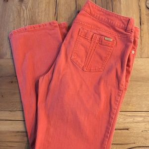 So Slimming Orange Jeans, Chico's